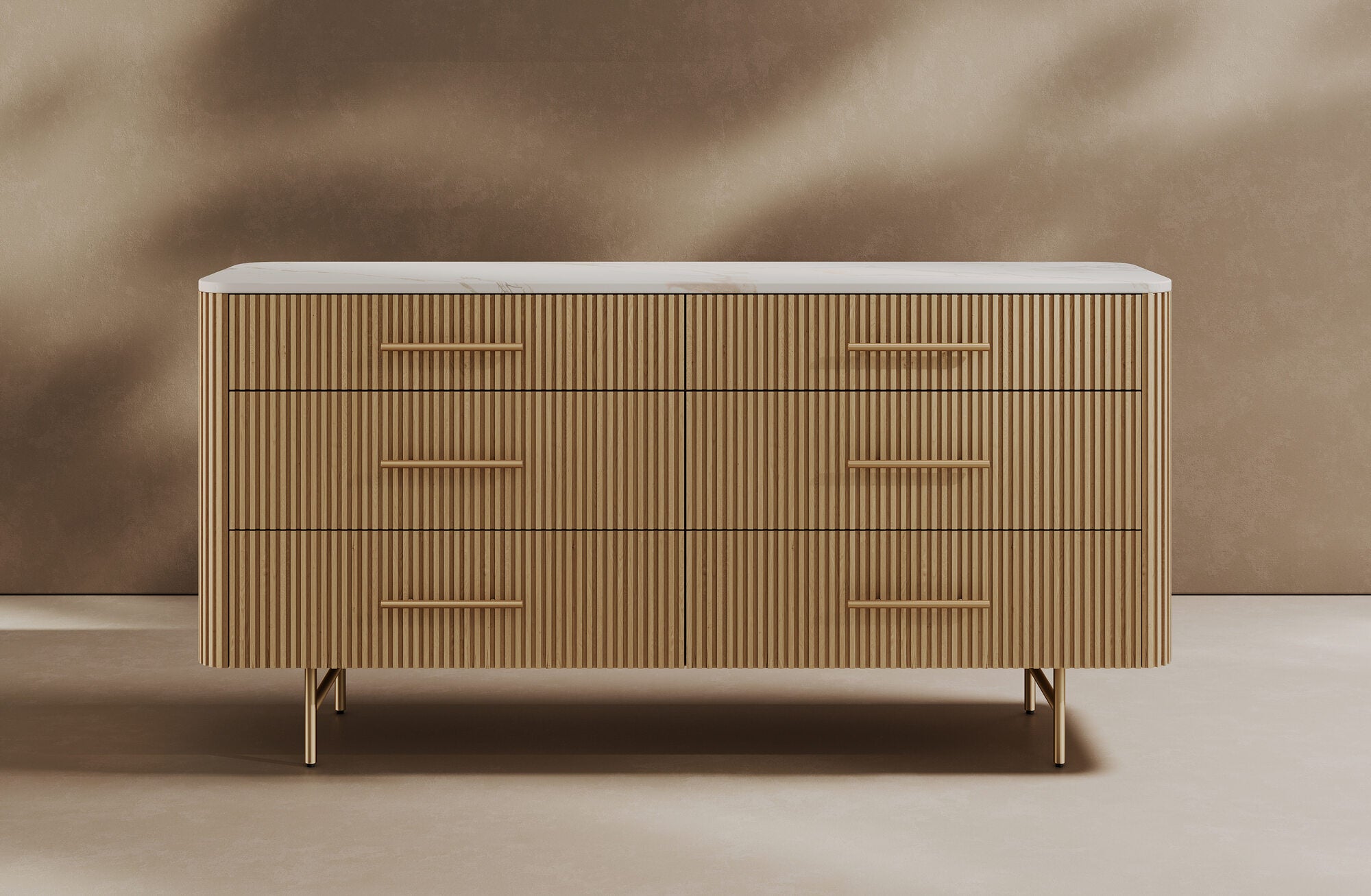 Rowan Wood Dresser with 6 Drawers