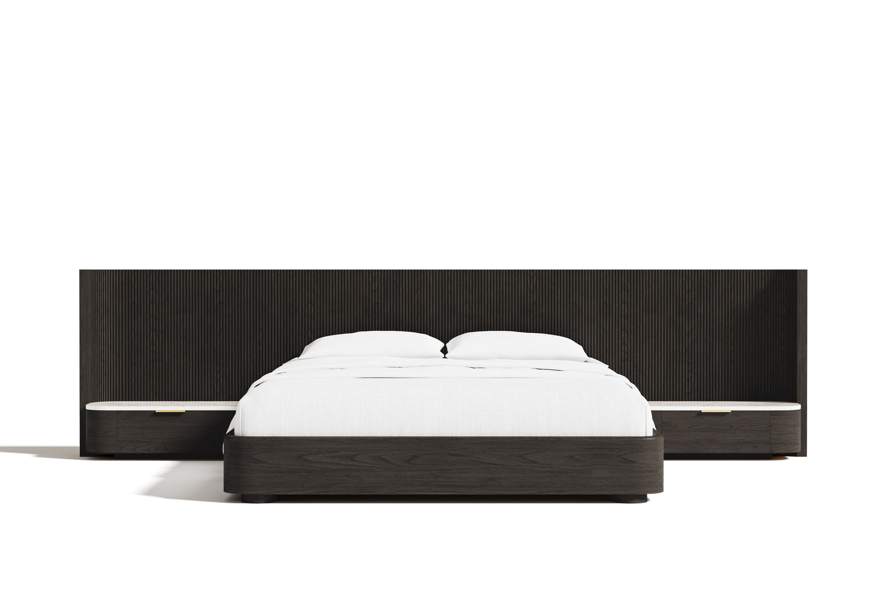 Rowan Oak Wood Bed Frame