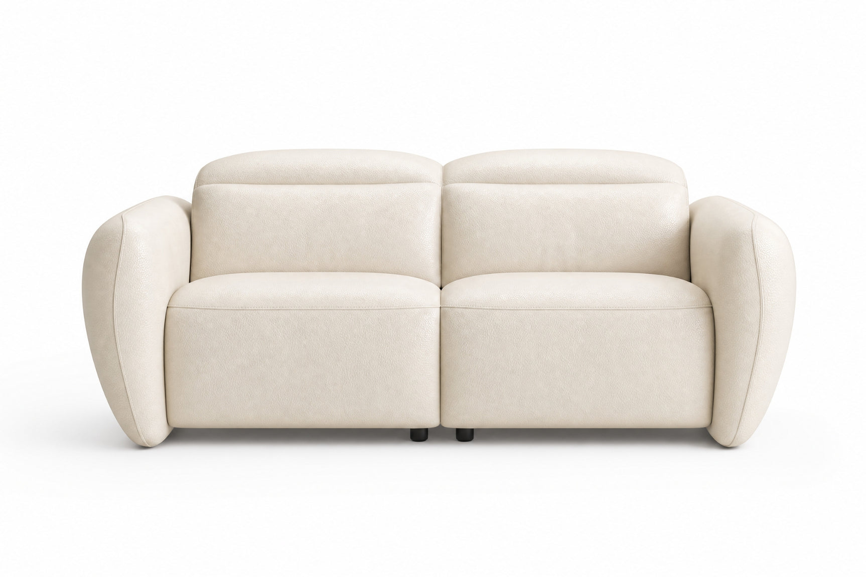 Savona Leather Cuddler Recliner Sofa | Italian Nappa 11000 Top-Grain Leather | Power Headrests | Zero-Gravity Recline