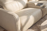 Savona Leather Cuddler Recliner Sofa | Italian Nappa 11000 Top-Grain Leather | Power Headrests | Zero-Gravity Recline
