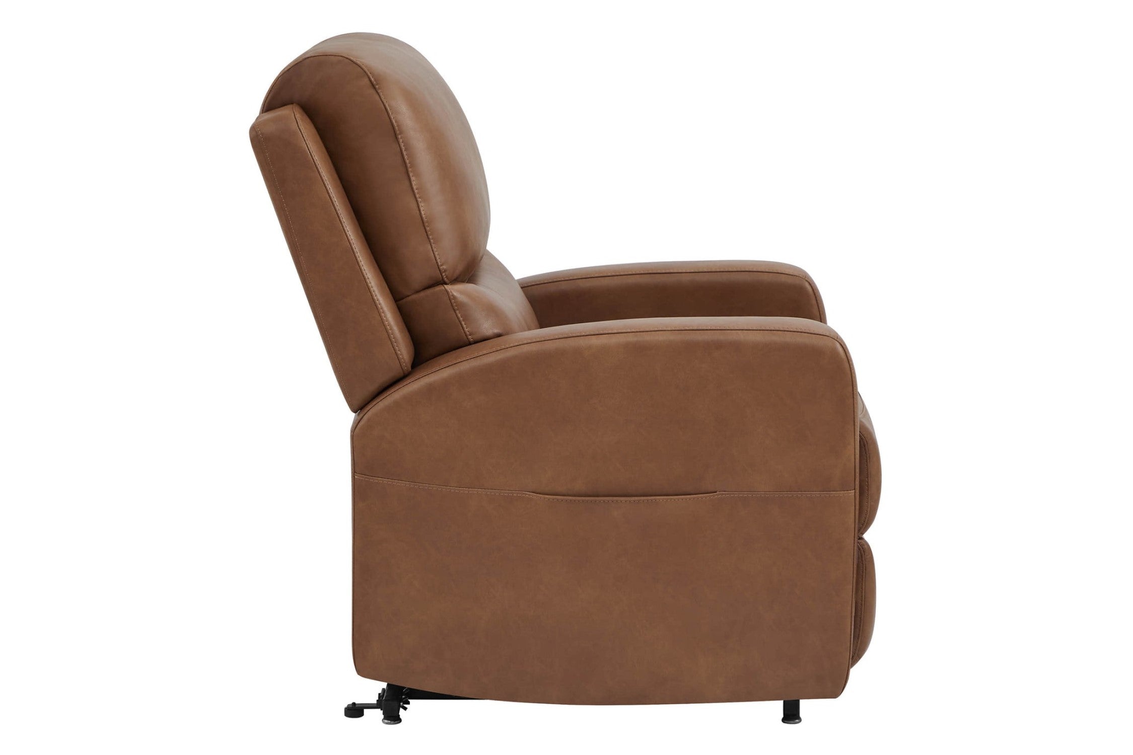 Valencia Hector Top Grain Leather Power Lift Recliner Chair, Brown