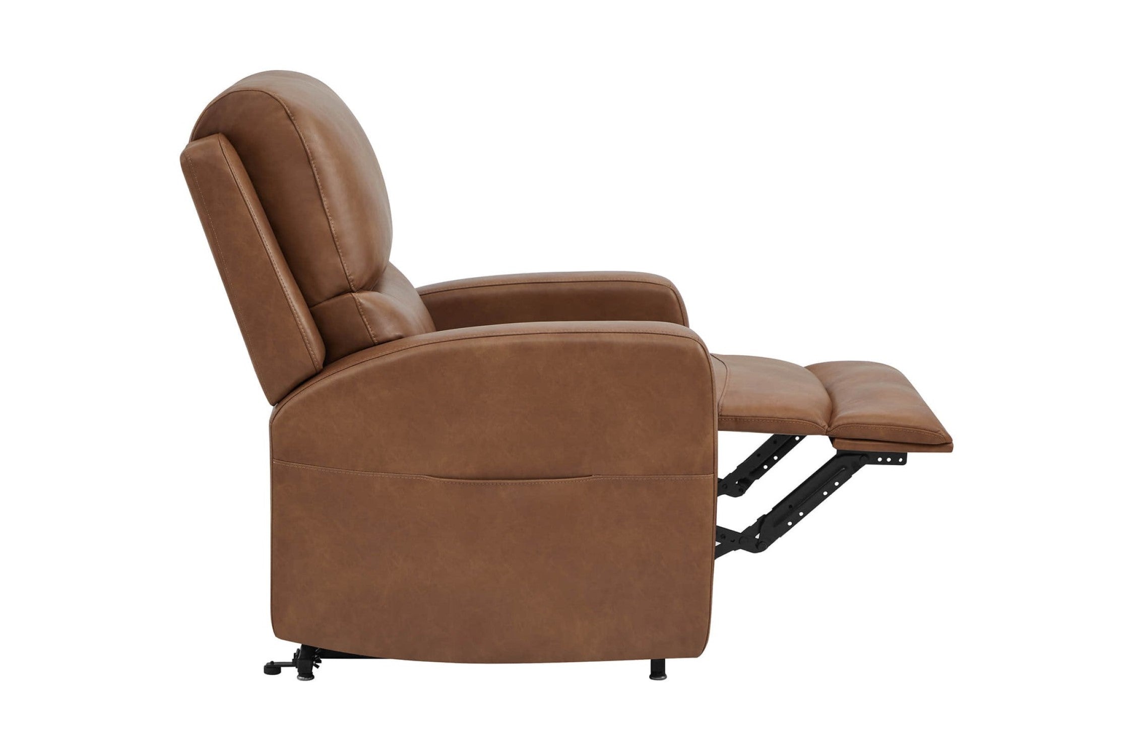 Valencia Hector Top Grain Leather Power Lift Recliner Chair, Brown