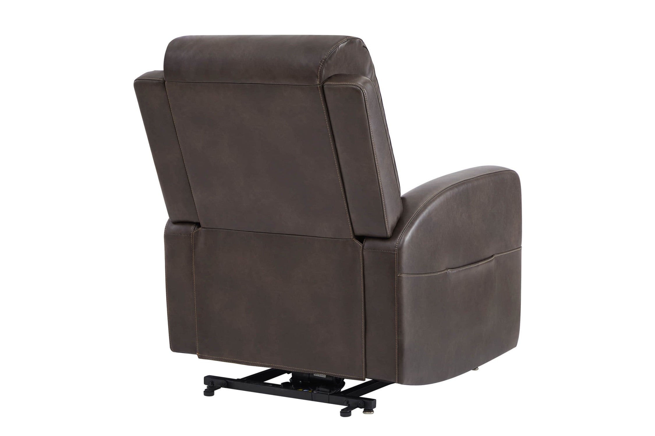 Valencia Hector Top Grain Leather Power Lift Recliner Chair, Chocolate