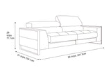 Seraphina Leather Sofa