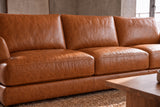 Serena Distressed Leather Sofa