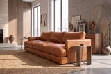 Serena Distressed Leather Sofa