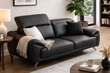 Sylvie Leather Sofa