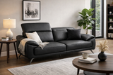 Sylvie Leather Sofa
