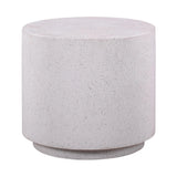 Sunbay Indoor/Outdoor Speckled Round Concrete Side Table