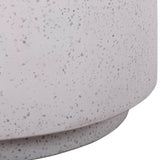 Sunbay Indoor/Outdoor Speckled Round Concrete Side Table