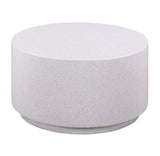Sunbay Indoor/Outdoor Speckled Round Concrete Coffee Table