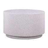 Sunbay Indoor/Outdoor Speckled Round Concrete Coffee Table