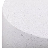 Sunbay Indoor/Outdoor Speckled Round Concrete Coffee Table