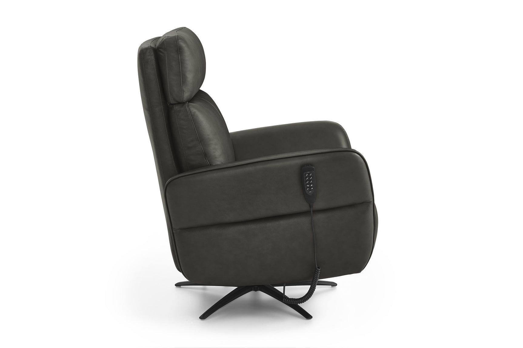 Valencia Tarno Leather Swivel Reclining Massage Chair