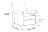 Terrance Leather Recliner Chair
