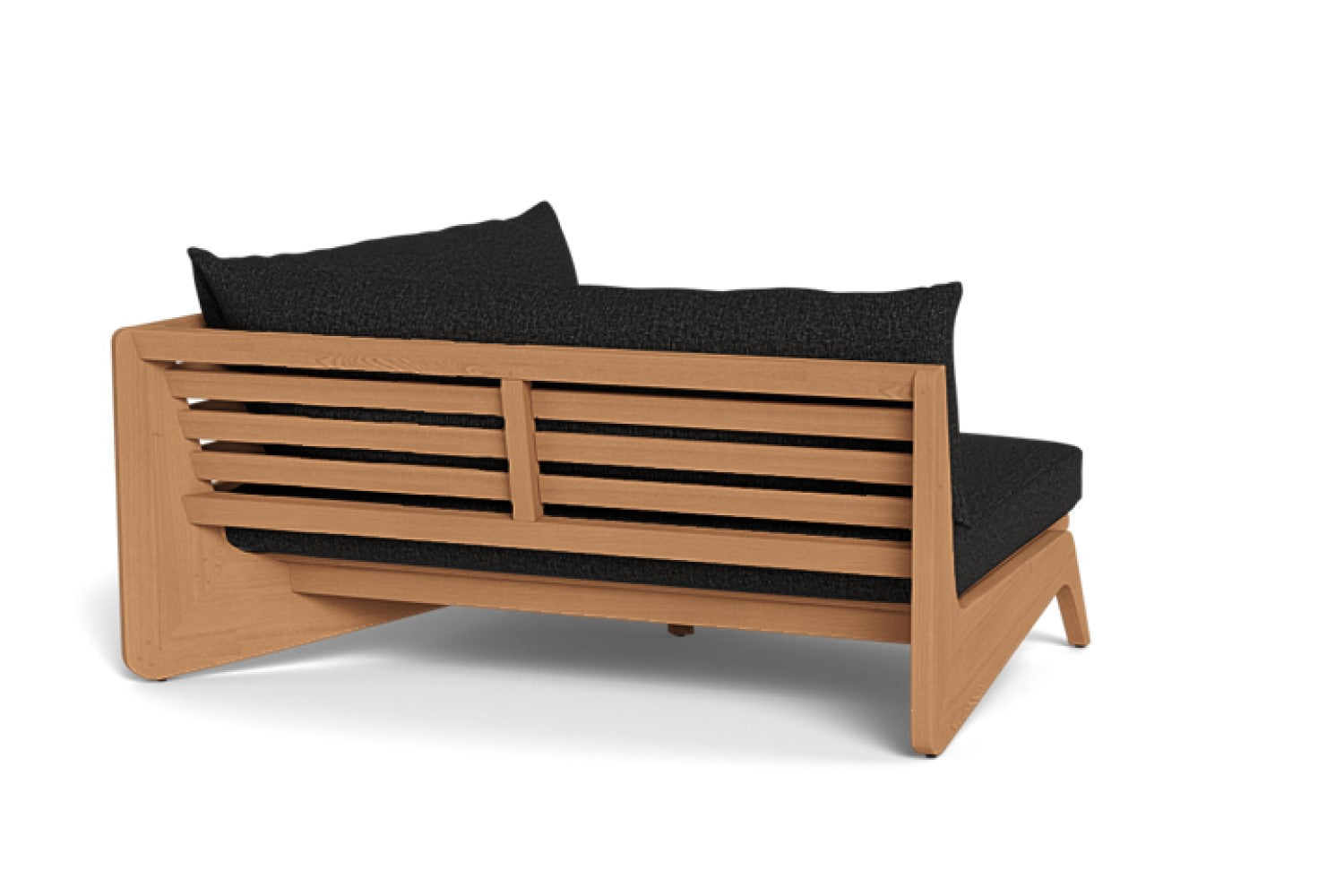 Valencia Thaddeus Teak Outdoor Corner Sofa, Natural