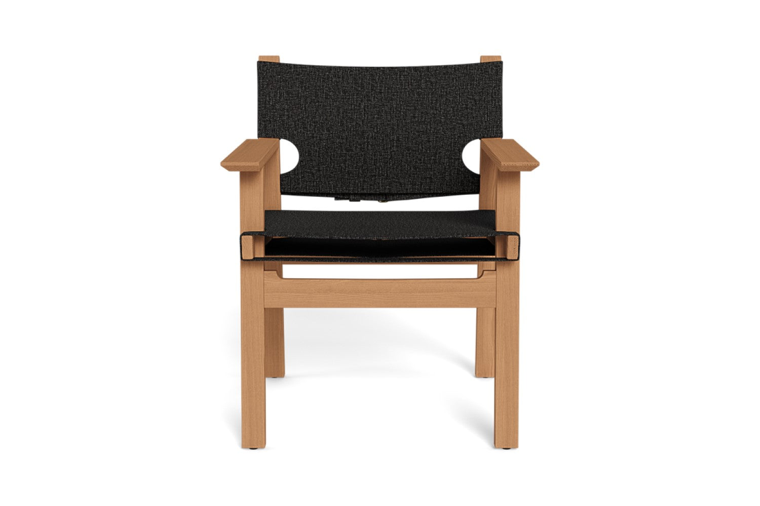 Valencia Thaddeus Teak Outdoor Dining Chair, Natural