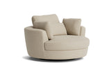 Thaisa Fabric Swivel Chair