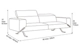 Thea Leather Sofa