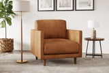 Toulon Leather Accent Chair