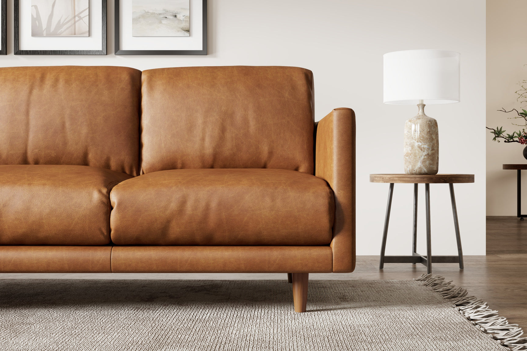 Toulon Leather Sofa