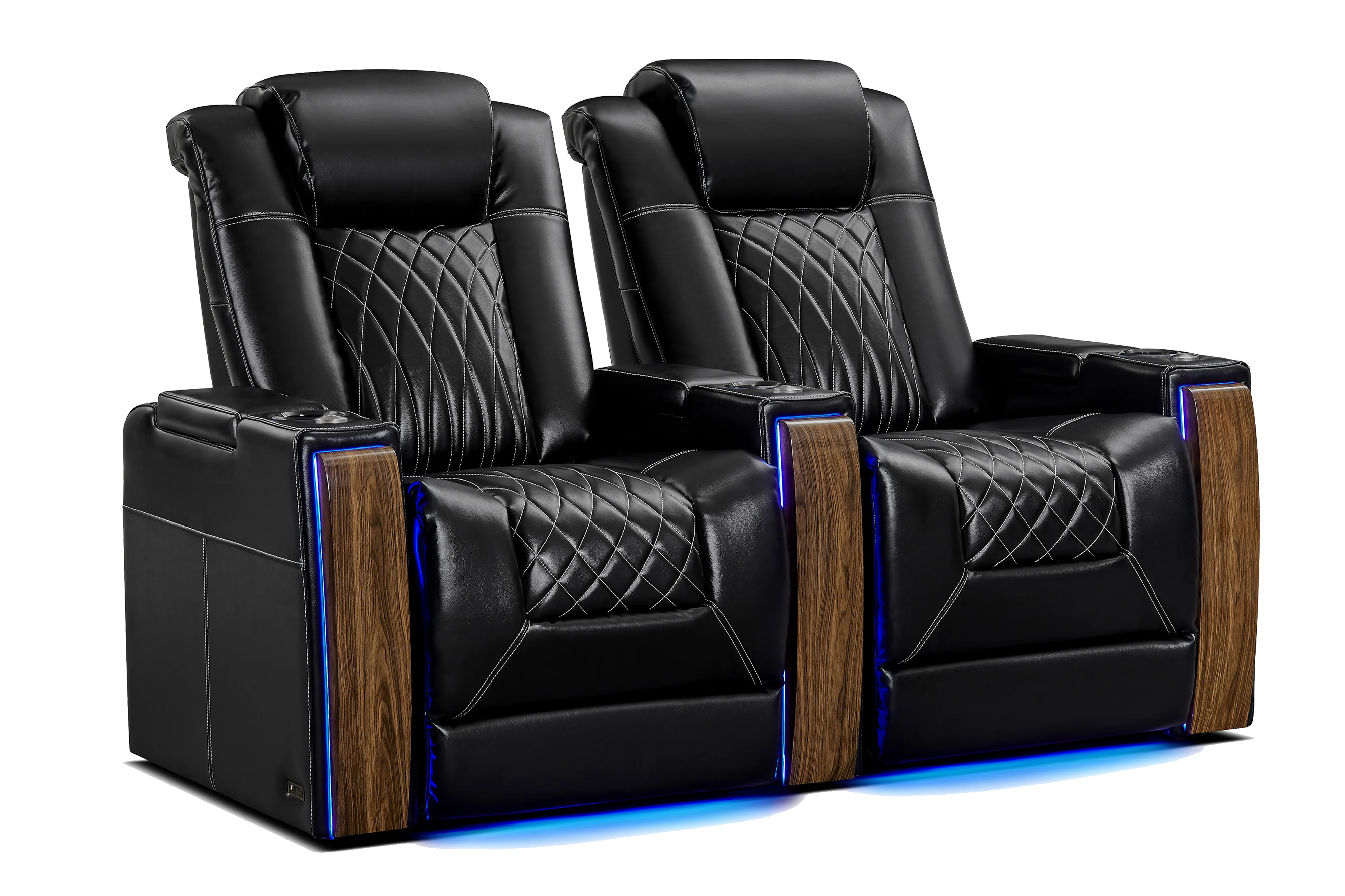 Valencia Tuscany Executive Heat & Massage Leather Home Theater Seating