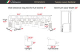 Tuscany Luxury Multimedia Sectional