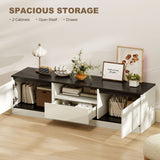 Palmer TV Stand for 55-60 Inch TVs - White