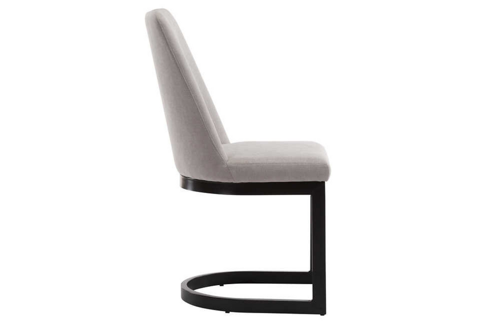 Valencia Venus Fabric Dining Chair (Grey - Set of 2)