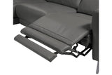 Andria Leather Reclining Sectional Sofa