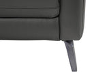 Andria Leather Reclining Sectional Sofa