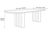 Archibald Wood Dining Table