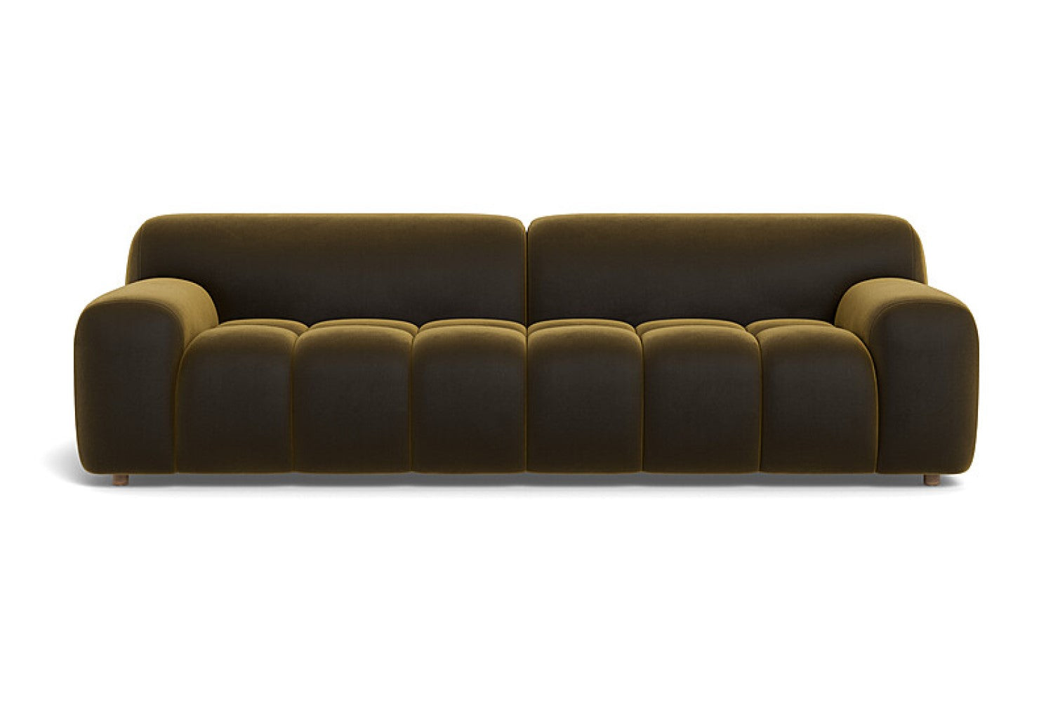 Brielle Velvet Fabric Sofa