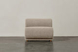 Christina Boucle Fabric Armless Sofa Module