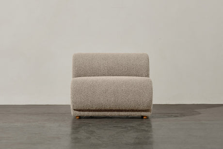 Christina Boucle Fabric Armless Sofa Module