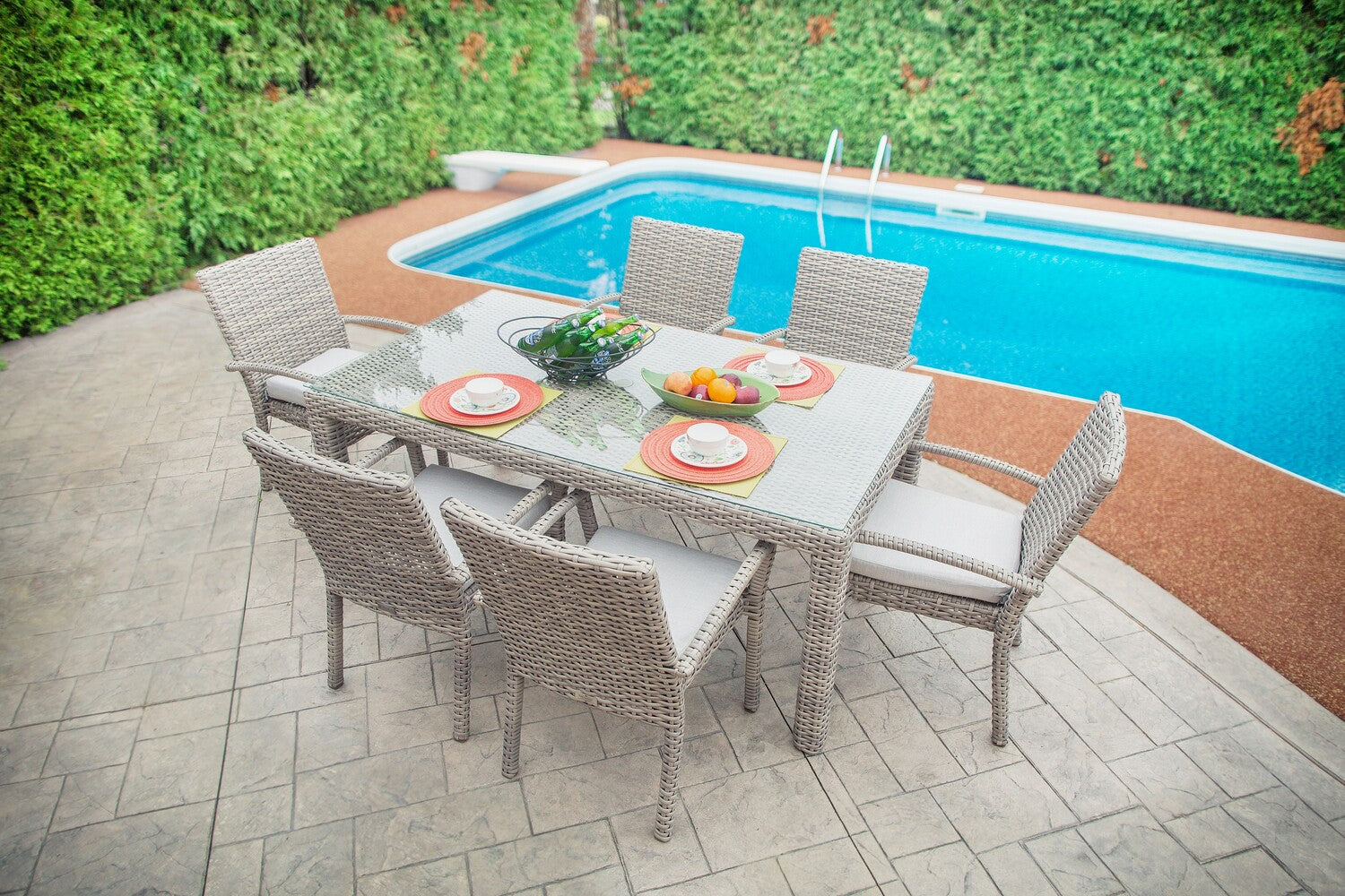 Delia 7-Piece Outdoor Dining Set