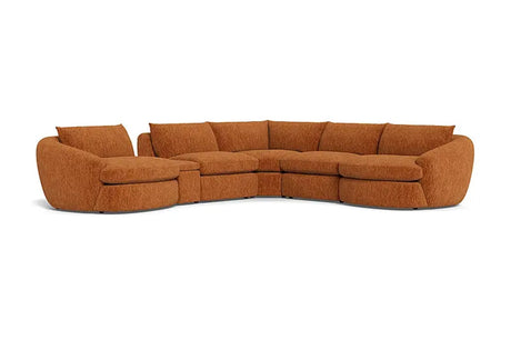 Kinsley Fabric Modular Corner Sectional Sofa