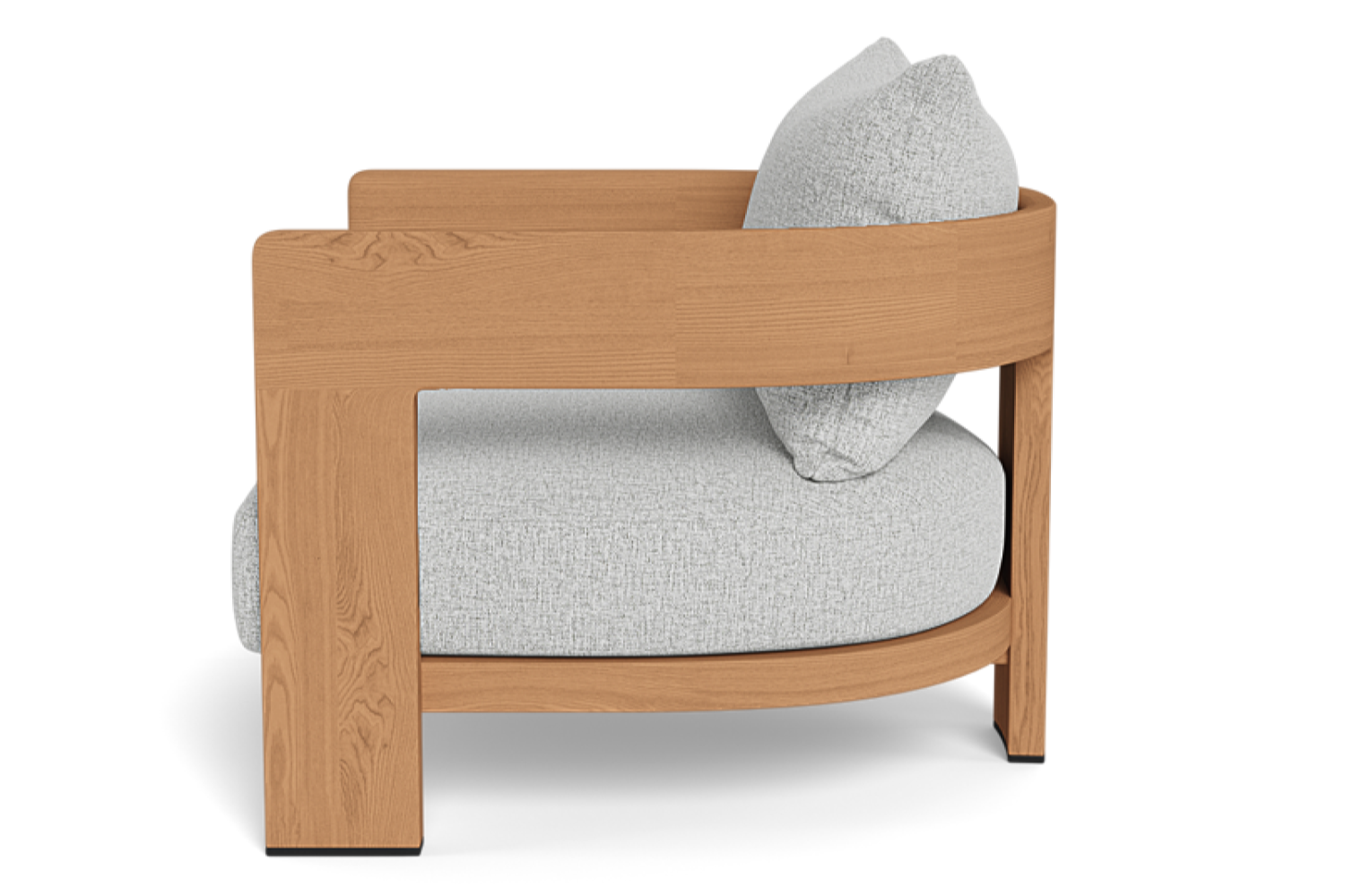 Leopold Teak Outdoor Lounge Chair