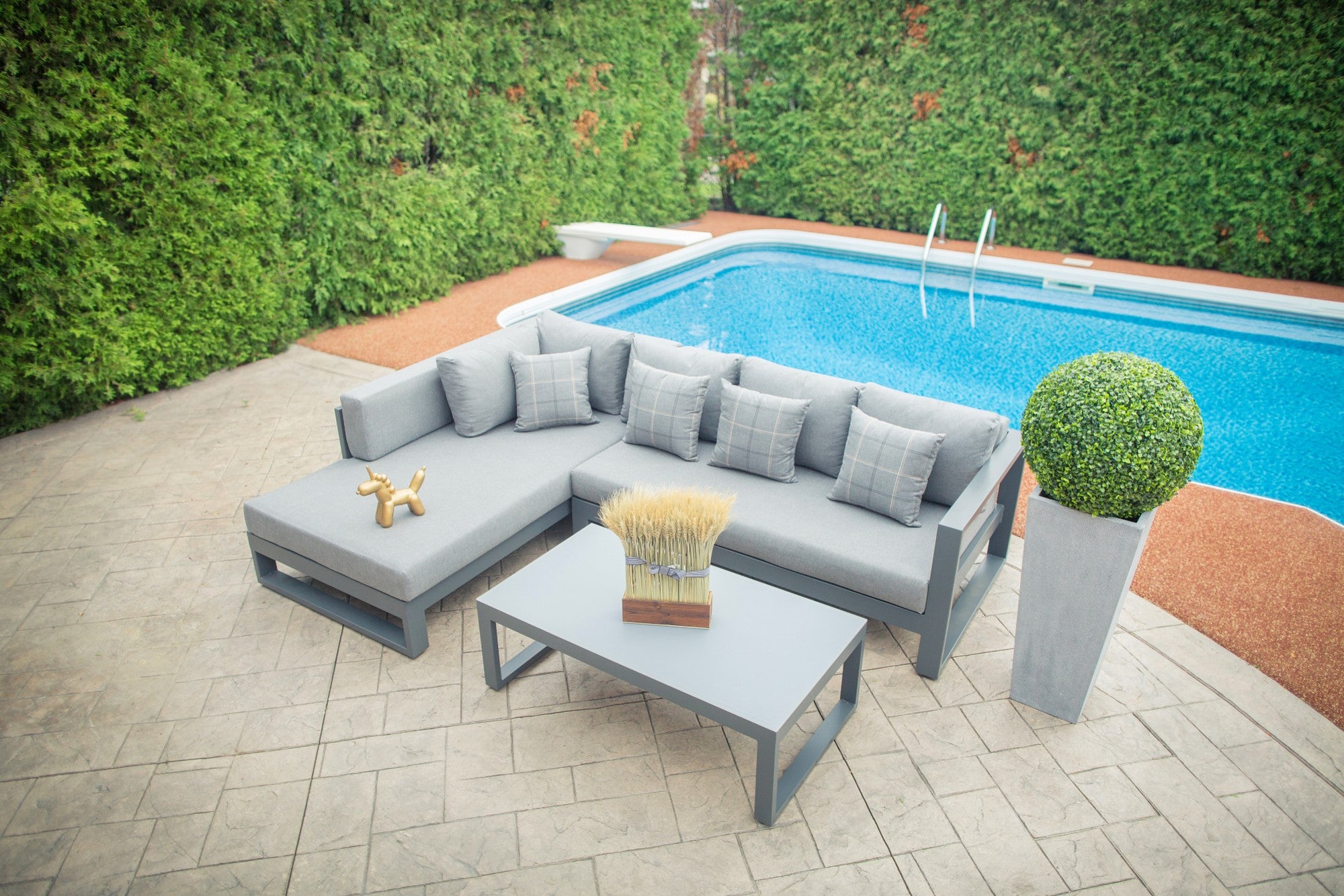Mira 3-Piece Outdoor Sectional Set