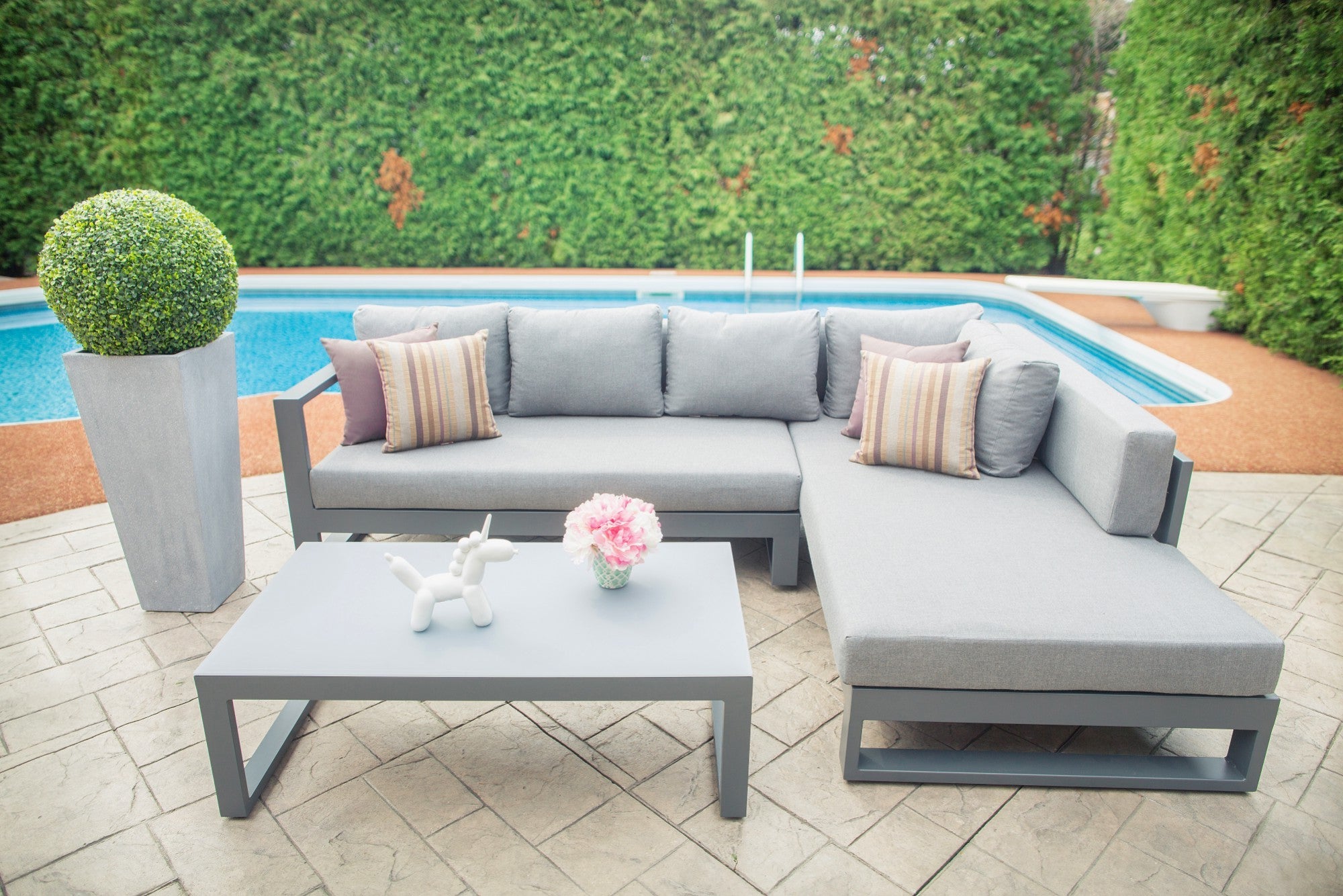 Mira 3-Piece Outdoor Sectional Set