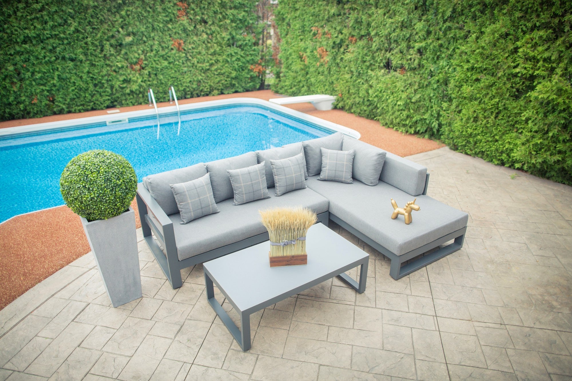 Mira 3-Piece Outdoor Sectional Set