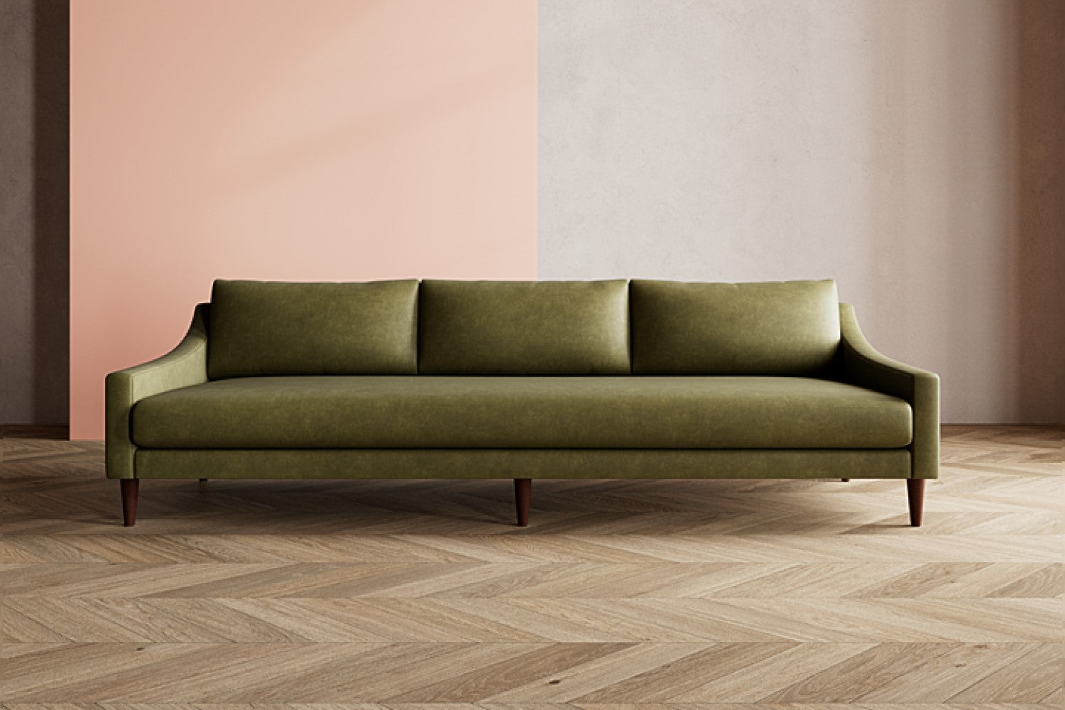 Zara Leather Sofa