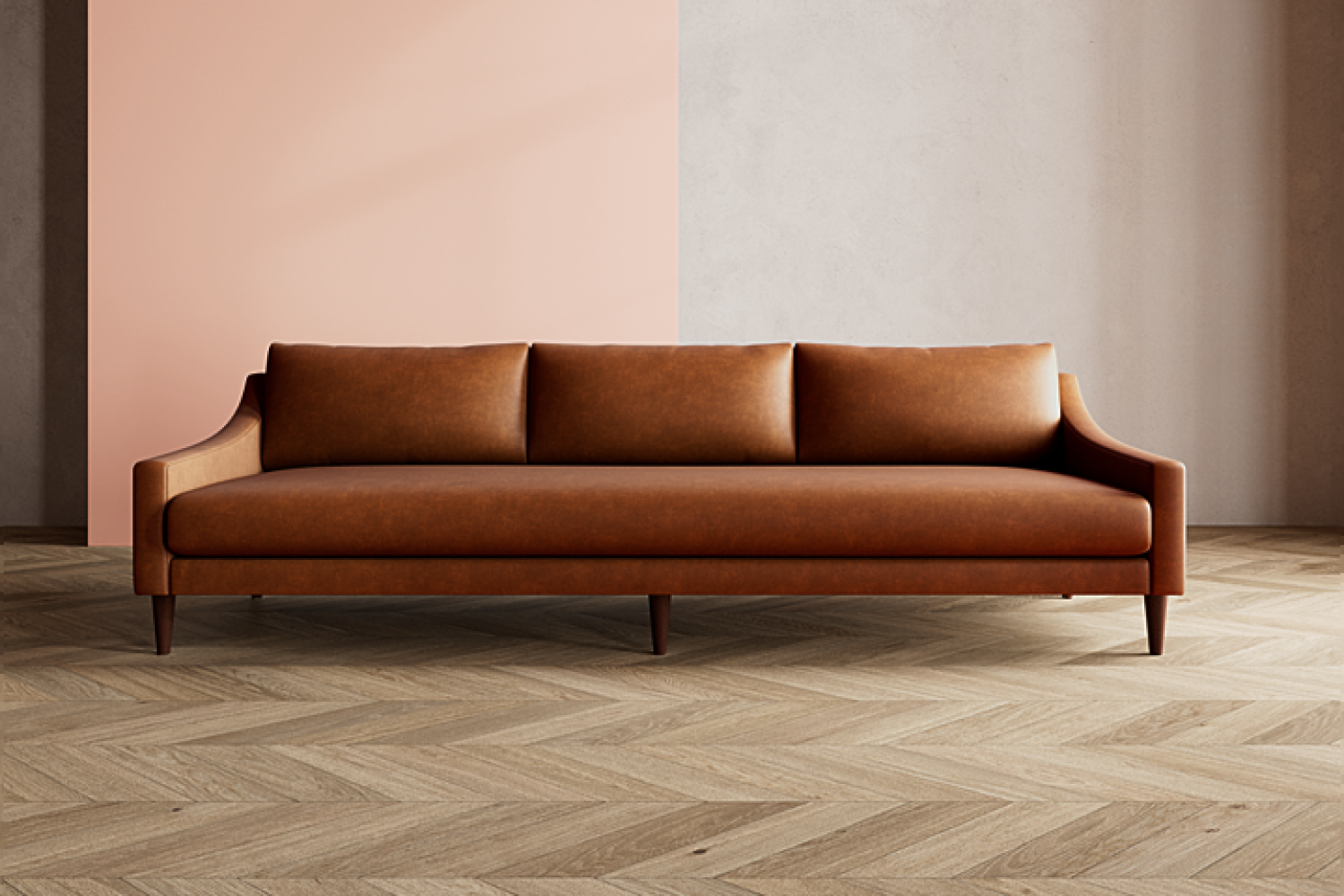 Zara Leather Sofa