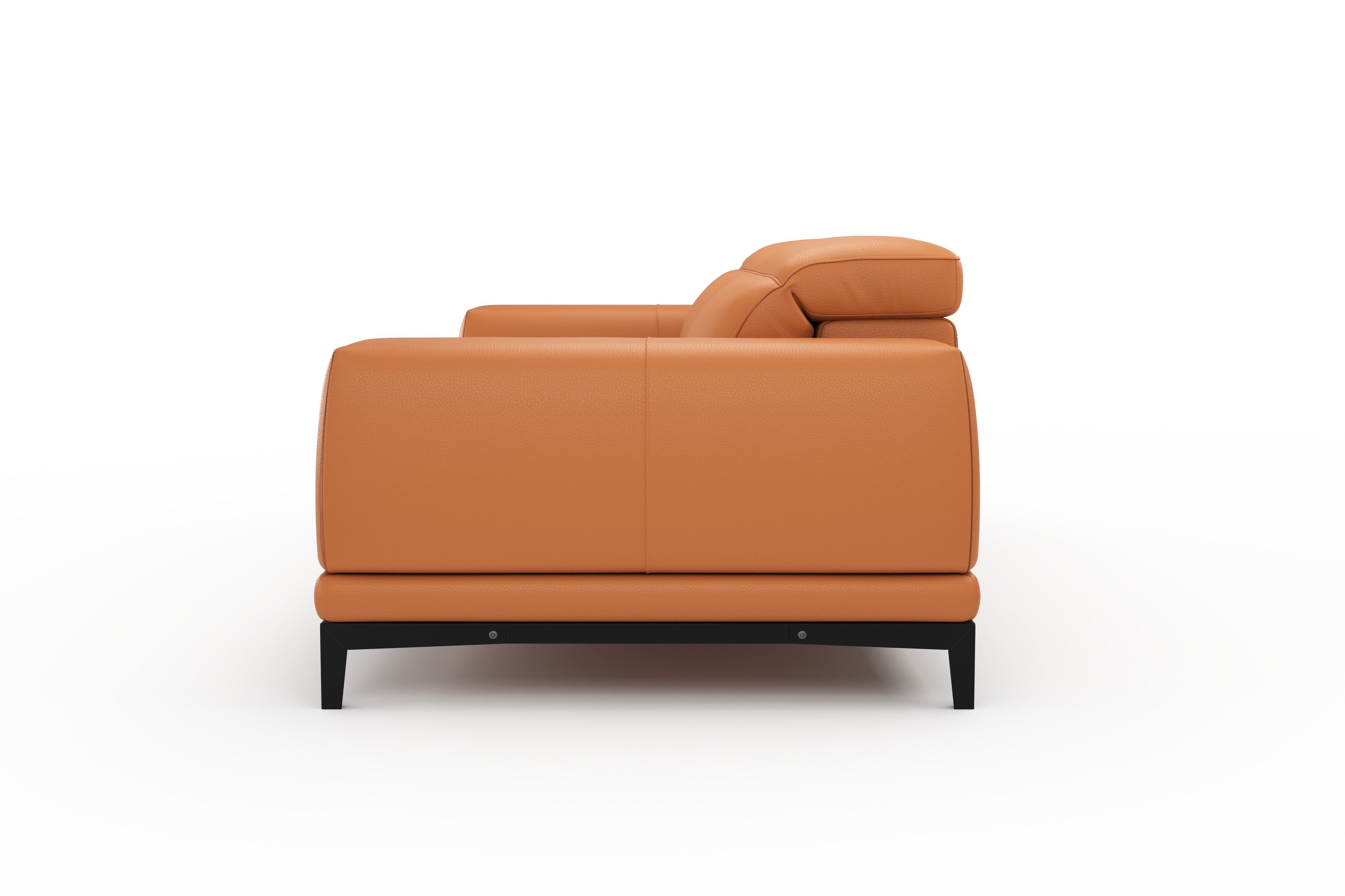 Valencia Valletta Top Grain Leather Wide Seats, Cognac