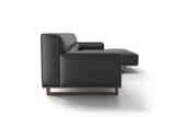 Varna Leather Sectional Sofa
