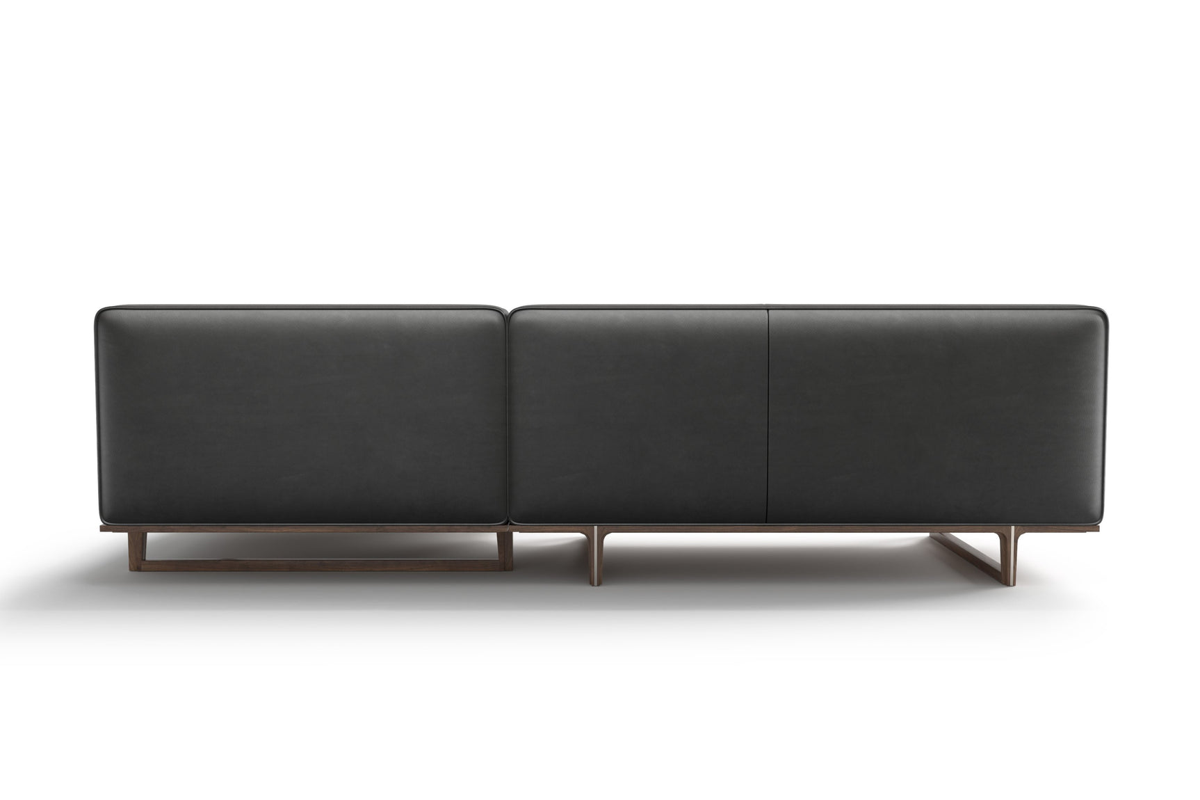 Varna Leather Sectional Sofa