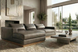 Vela Leather Sectional Sofa