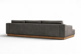 Vela Leather Sectional Sofa
