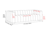 Victoria Leather Sofa