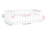 Victoria Leather Sofa